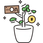 Money Tree SVG Icon